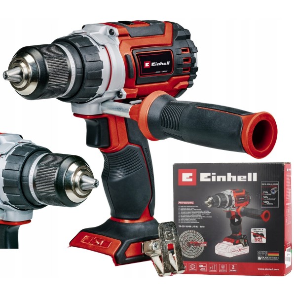 EINHELL WIERTARKO WKRĘTARKA AKU. TP-CD 18/60 Li BL Solo 18V BEZSZCZOTKOWA EINHELL WIERTARKO WKRĘTARKA AKU. TP-CD 18/60 Li BL Solo 18V BEZSZCZOTKOWA