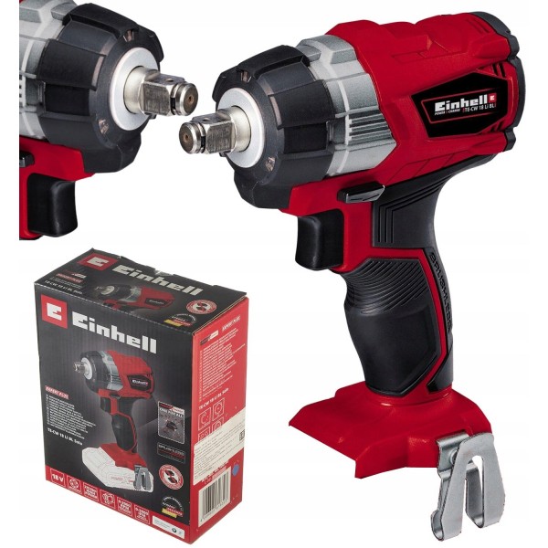 EINHELL AKUMULATOROWY KLUCZ UDAROWY 1/2" BEZSZCZOTKOWY TE-CW 18 Li BL SOLO EINHELL AKUMULATOROWY KLUCZ UDAROWY 1/2" BEZSZCZOTKOWY TE-CW 18 Li BL SOLO