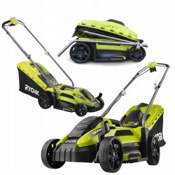 RYOBI KOSIARKA ELEKTRYCZNA 33cm TRAWY KOSA KOSZ 35L RYOBI RLM13E33S 1300W