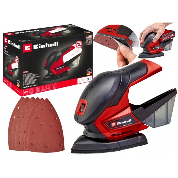 AKUMULATOROWA MULTISZLIFIERKA OSCYLACYJNA TE-OS 18/150 Li SOLO 18V EINHELL AKUMULATOROWA MULTISZLIFIERKA OSCYLACYJNA TE-OS 18/150 Li SOLO 18V EINHELL