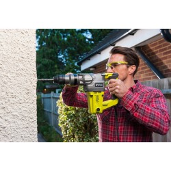 RYOBI MŁOT UDAROWY MŁOTOWIERTARKA 1050W 3,6J RSDS1050-K +WALIZKA+DŁUTA