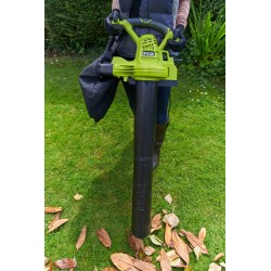 RYOBI DMUCHAWA OGRODOWA ODKURZACZ ELEKTRYCZNY DO LIŚCI 3000W RBV3000CSV