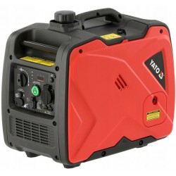 YATO AGREGAT GENERATOR PRĄDOTWÓRCZY JEDNOFAZOWY INWERTOROWY 3000W SPALINOWY