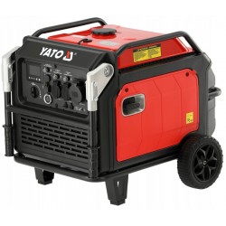 YATO AGREGAT GENERATOR PRĄDOTWÓRCZY JEDNOFAZOWY INWERTOROWY 5000W SPALINOWY
