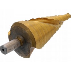 YATO WIERTŁO STOPNIOWE SPIRALNE 6-38MM STAL HSS UCHWYT TRIANGLE YT-44749