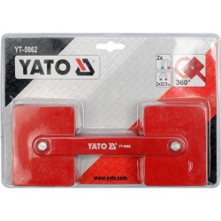 YATO SPAWALNICZY REGULOWANY WSPORNIK MAGNETYCZNY KĄTOWE ŁĄCZENIE YT-0862