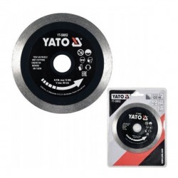 YATO DIAMENTOWA TARCZA CIĄGŁA DO CIĘCIA CERAMIKI NA MOKRO 125 MM YT-59952