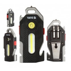 YATO LATARKA 6W1 400LM WYBIJAK NOŻYK WKRĘTAK OTWIERACZ USB IPX4 YT- 085609