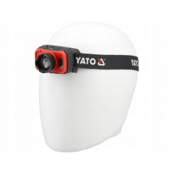 YATO LATARKA CZOŁOWA CZOŁÓWKA 5W 600LM AKUMULATOROWA Z CZUJKĄ RUCHU 085941