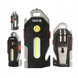 YATO LATARKA 6W1 400LM WYBIJAK NOŻYK WKRĘTAK OTWIERACZ USB IPX4 YT- 085609