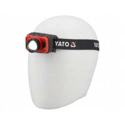 YATO LATARKA CZOŁOWA CZOŁÓWKA 5W 600LM AKUMULATOROWA Z CZUJKĄ RUCHU 085941