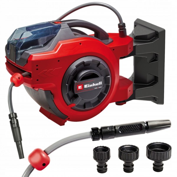 EINHELL BĘBEN Z WĘŻEM 30m ZWIJACZ AKUMULATOROWY 18V GE-HR 18/30 Li BODY EINHELL BĘBEN Z WĘŻEM 30m ZWIJACZ AKUMULATOROWY 18V GE-HR 18/30 Li BODY