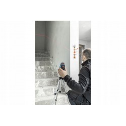 HOGERT POZIOMNICA LASEROWA CZERWONA 30M 3D IP54 ETUI HT4M072