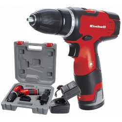 EINHELL AKUMULATOROWA WIERTARKO-WKRĘTARKA TH-CD 12-2 Li 12V WALIZKA 1,3Ah