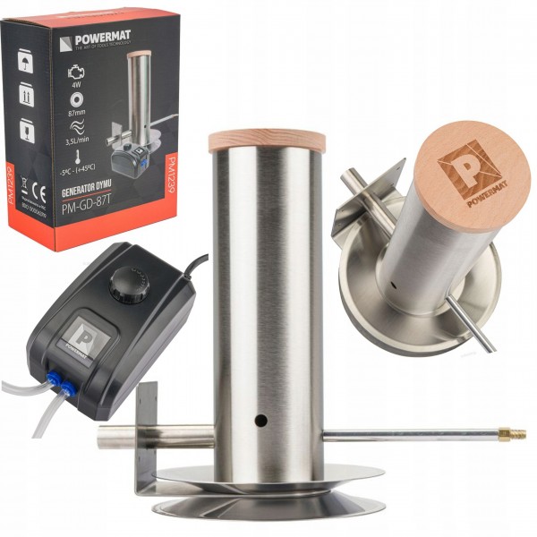 POWERMAT GENERATOR DYMU DO WĘDZARNI ZADYMIARKA WYTWORNICA WĘDZARNIA GD-87T POWERMAT GENERATOR DYMU DO WĘDZARNI ZADYMIARKA WYTWORNICA WĘDZARNIA GD-87T