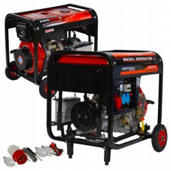 KRAFT&DELE GENERATOR PRĄDOTWÓRCZY AGREGAT DIESEL 6500W 380V 8,5 KM KD120