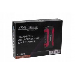 Kraft&Dele URZĄDZENIE WIELOFUNKCYJNE/JUMP STARTER 800A POWERBANK KD5491