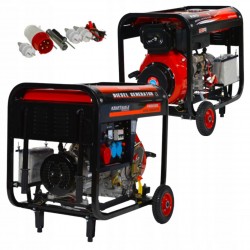 KRAFT&DELE GENERATOR PRĄDOTWÓRCZY AGREGAT DIESEL 6500W 380V 8,5 KM KD120