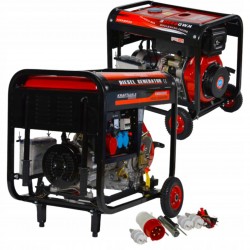 KRAFT&DELE GENERATOR PRĄDOTWÓRCZY AGREGAT DIESEL 6500W 380V 8,5 KM KD120