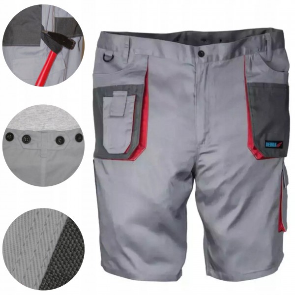 DEDRA SZORTY OCHRONNE SZARE M/50, COMFORT LINE 190G/M2 20%BAWEŁNY BH3ST-M DEDRA SZORTY OCHRONNE SZARE M/50, COMFORT LINE 190G/M2 20%BAWEŁNY BH3ST-M