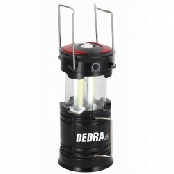 DEDRA LAMPA KEMPINGOWA 300LM AKUMULATOR 1200MAH BATERIA 3XAA SKŁADANA L0940