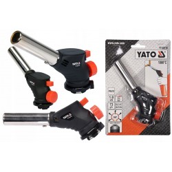 YATO PALNIK GAZOWY YT-36710 LUTOWNICA LUTLAMPA TURBO Z PIEZO 360 +2 GAZY