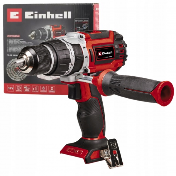EINHELL WIERTARKO-WKRĘTARKA UDAR AKUMULATOROWA 18V BEZSZCZOT TP-CD 18/60 EINHELL WIERTARKO-WKRĘTARKA UDAR AKUMULATOROWA 18V BEZSZCZOT TP-CD 18/60