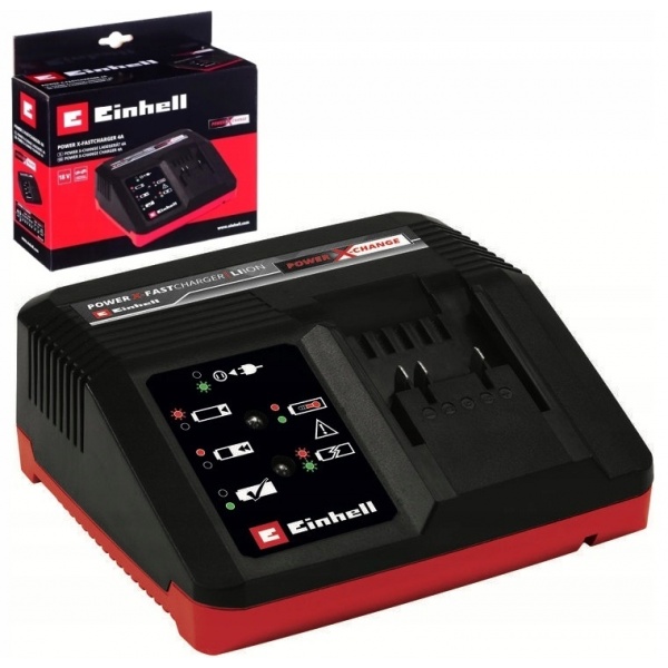 EINHELL ŁADOWARKA DO AKUMULATORA ELEKTRONARZĘDZI 18V 4A POWER X-CHANGE EINHELL ŁADOWARKA DO AKUMULATORA ELEKTRONARZĘDZI 18V 4A POWER X-CHANGE