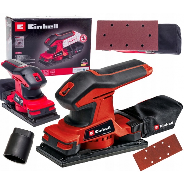 EINHELL AKUMULATOROWA SZLIFIERKA OSCYLACYJNA TC-OS 18/187 LI Solo 18V RĘCZN EINHELL AKUMULATOROWA SZLIFIERKA OSCYLACYJNA TC-OS 18/187 LI Solo 18V RĘCZN