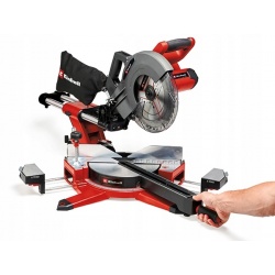 EINHELL PIŁA UKOŚNA 254mm PRZESUWNA AKUM LASER 2x18V TE-SM 36/10 L Li-Solo