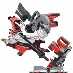 EINHELL PIŁA UKOŚNA 254mm PRZESUWNA AKUM LASER 2x18V TE-SM 36/10 L Li-Solo