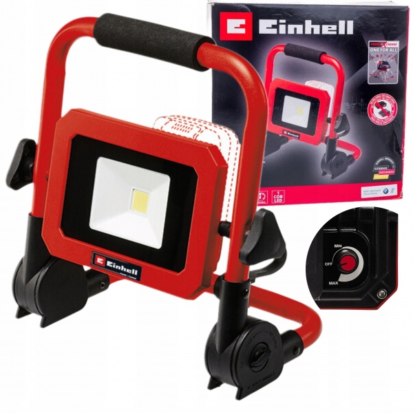 EINHELL LAMPA AKUMULATOROWA 18V 1800lm 360 STOPNI TC-CL 18/1800 LI–Solo EINHELL LAMPA AKUMULATOROWA 18V 1800lm 360 STOPNI TC-CL 18/1800 LI–Solo