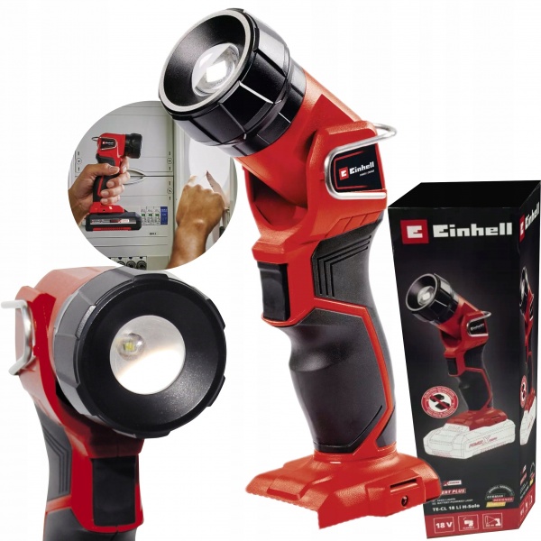 EINHELL LATARKA AKUMULATOROWA 18V LED 280lm TE-CL 18 Li H-Solo 4514130 EINHELL LATARKA AKUMULATOROWA 18V LED 280lm TE-CL 18 Li H-Solo 4514130
