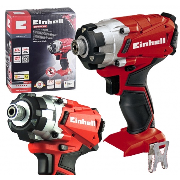 EINHELL AKUMULATOROWA ZAKRĘTARKA UDAROWA KLUCZ TE-CI 18/1 Li-Solo 18V 140Nm EINHELL AKUMULATOROWA ZAKRĘTARKA UDAROWA KLUCZ TE-CI 18/1 Li-Solo 18V 140Nm