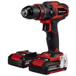EINHELL WIERTARKO-WKRĘTARKA UDAR AKU 2x2Ah 18V WALIZKA TE-CD 18/40 Li-i +64