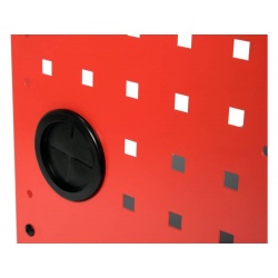 YATO METALOWA PÓŁKA NA ELEKTRONARZĘDZIA 4 GNIAZDA 46x40x22cm YT-09092 MOCNA