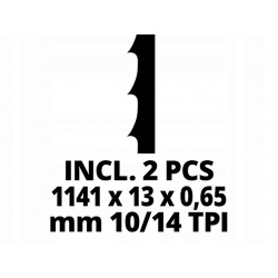PIŁA TAŚMOWA AKUMULATOROWA 18V LED 115x127mm TE-MB 18/127 U Li Solo EINHELL