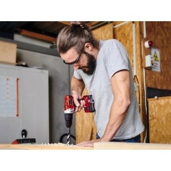 EINHELL WIERTARKO-WKRĘTARKA UDAR AKU 2x2Ah 18V WALIZKA TE-CD 18/2 Li-i +64