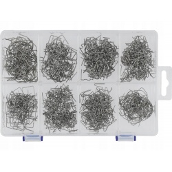 YATO ZSZYWKI DO ZGRZEWARKI DO PLASTIKU 800 SZT 0,6-0,8MM+ORGANIZER YT824490