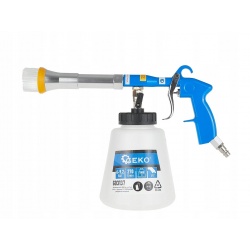 PISTOLET DO PRANIA TAPICERKI Z ADAPTERAMI 1000ML 270L/MIN GEKO G03137