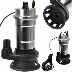 MOCNA POMPA DO BRUDNEJ WODY Z ROZDRABNIACZEM 550W 17000L/H NIKIEL G81421