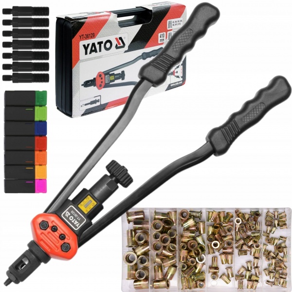 YATO NITOWNICA RĘCZNA DO NITONAKRĘTEK M3-M12 +150 NITONAKRĘTEK YT-36129 YATO NITOWNICA RĘCZNA DO NITONAKRĘTEK M3-M12 +150 NITONAKRĘTEK YT-36129