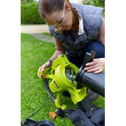 RYOBI DMUCHAWA OGRODOWA ODKURZACZ ELEKTRYCZNY DO LIŚCI 3000W RBV3000CSV