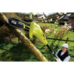 RYOBI PIŁA PILARKA ELEKTRYCZNA DO GAŁĘZI 750W TELESKOP +PRZEDŁUŻKA RPP750S
