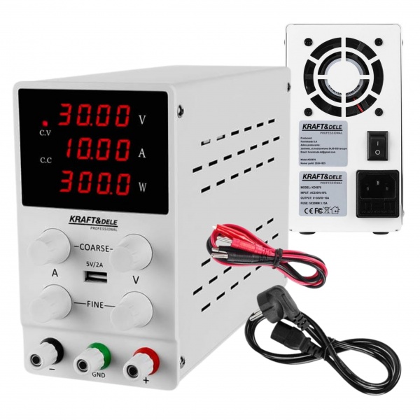 ZASILACZ LABORATORYJNY REGULOWANY PRECYZYJNY 0-30V 10A LED 200-240V AC ZASILACZ LABORATORYJNY REGULOWANY PRECYZYJNY 0-30V 10A LED 200-240V AC