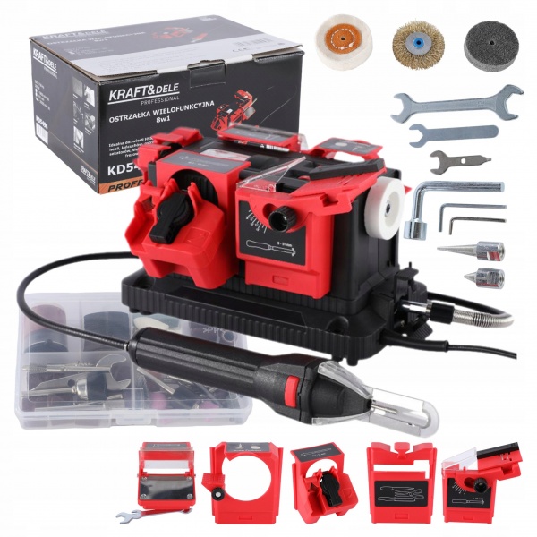 UNIWERSALNA OSTRZAŁKA WIELOFUNKCYJNA 8w1 220W KRAFT&DELE KD5496 UNIWERSALNA OSTRZAŁKA WIELOFUNKCYJNA 8w1 220W KRAFT&DELE KD5496