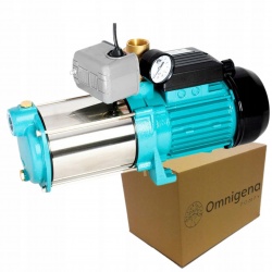 OMNIGENA MH 1300 INOX PREMIUM 230V POMPA HYDROFOR Z OSPRZĘTEM 1450W