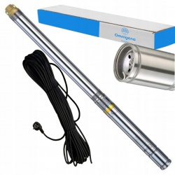 OMNIGENA 3B24 0,75KW POMPA GŁĘBINOWA 3" 400V DO STUDNI WODY +KABEL 20 M