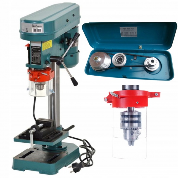 KRAFT&DELE WIERTARKA KOLUMNOWA STOŁOWA 1450W 2700 rpm KD513 KRAFT&DELE WIERTARKA KOLUMNOWA STOŁOWA 1450W 2700 rpm KD513