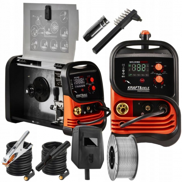 SPAWARKA INWERTEROWA INWERTOROWA FLUX MIG MMA LIFT TIG 250A BEZGAZ ORAZ GAZ